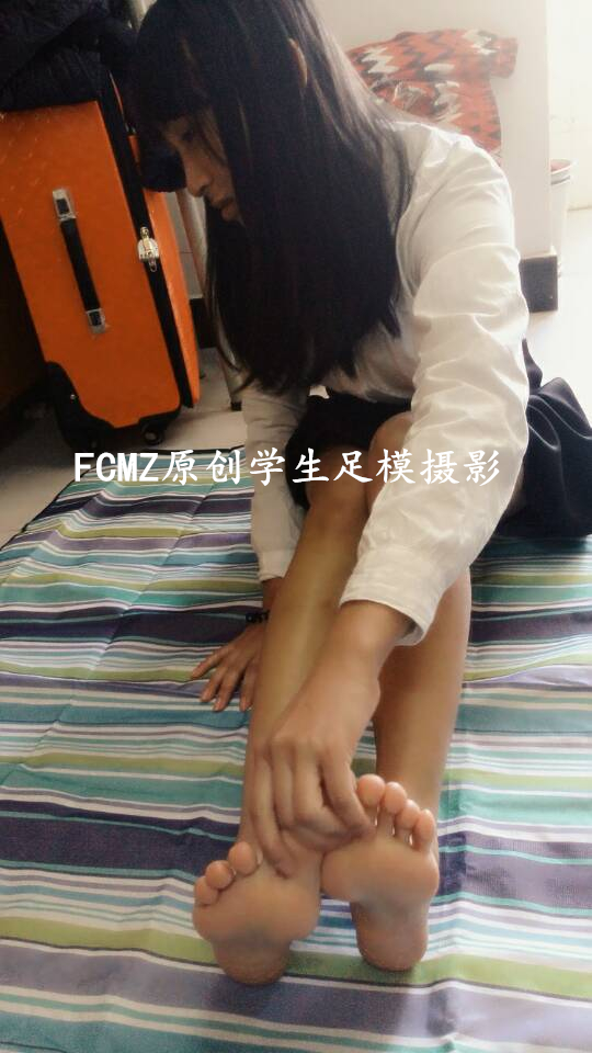 fcmz原创学生足模摄影